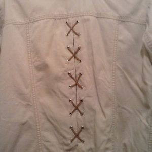 Vintage Jacket Laced up on the back Giacca